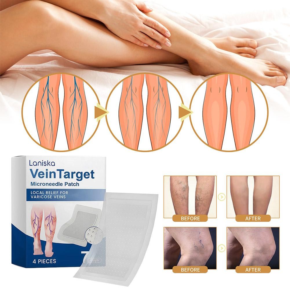 3X Vein Target Microneedle Patch, 2026 Advanced Varicose VeinsTreatment