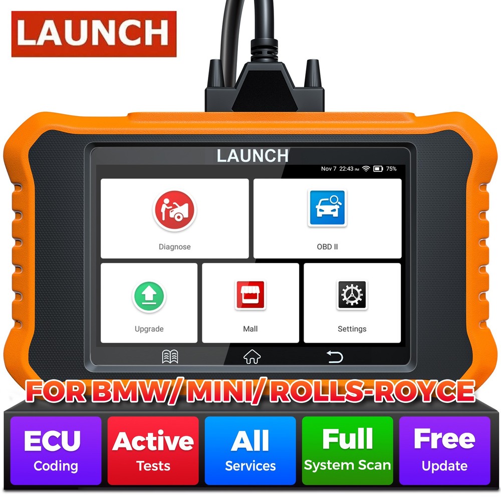 2026 LAUNCH X431 Elite 2.0 For BMW Car OBD2 Diganostic Scanner Code Reader Tool