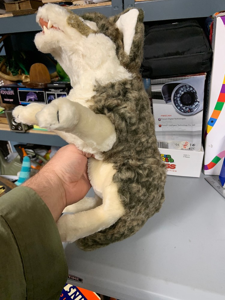 Folkmanis Gray Wolf Puppet with Teeth