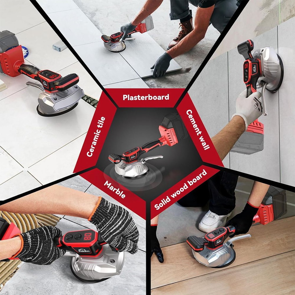 Tile Vibration Machine Tool Tile Vibration Leveling Machine for Milwaukee 18V