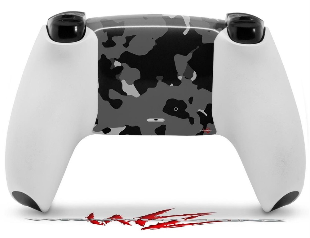 Skin Sony PS5 Controller WraptorCamo Old School Camouflage Camo Black
