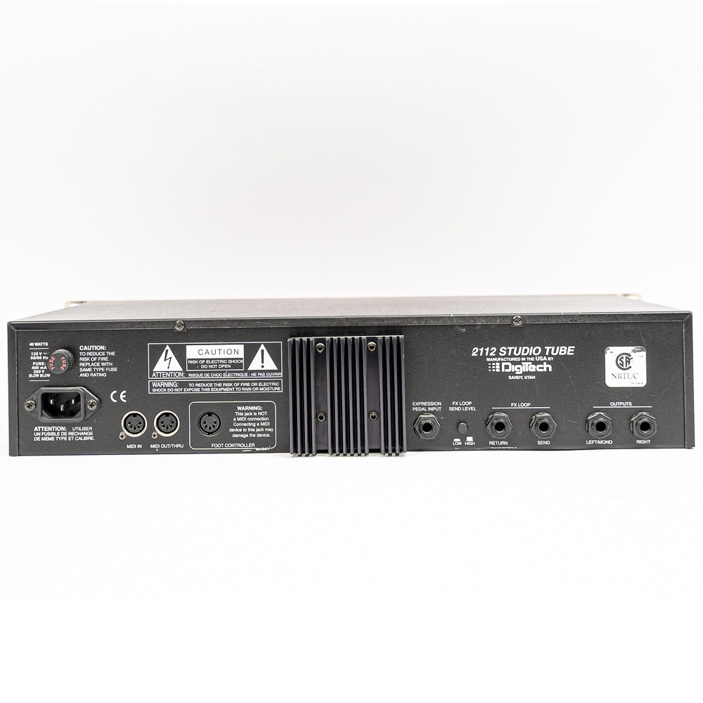 DigiTech 2112 Tube Guitar Preamp Multi-Effects with Control One Foot Controller