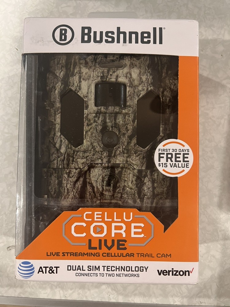 Bushnell Cellucore Live Cellular Trail Camera BRAND NEW