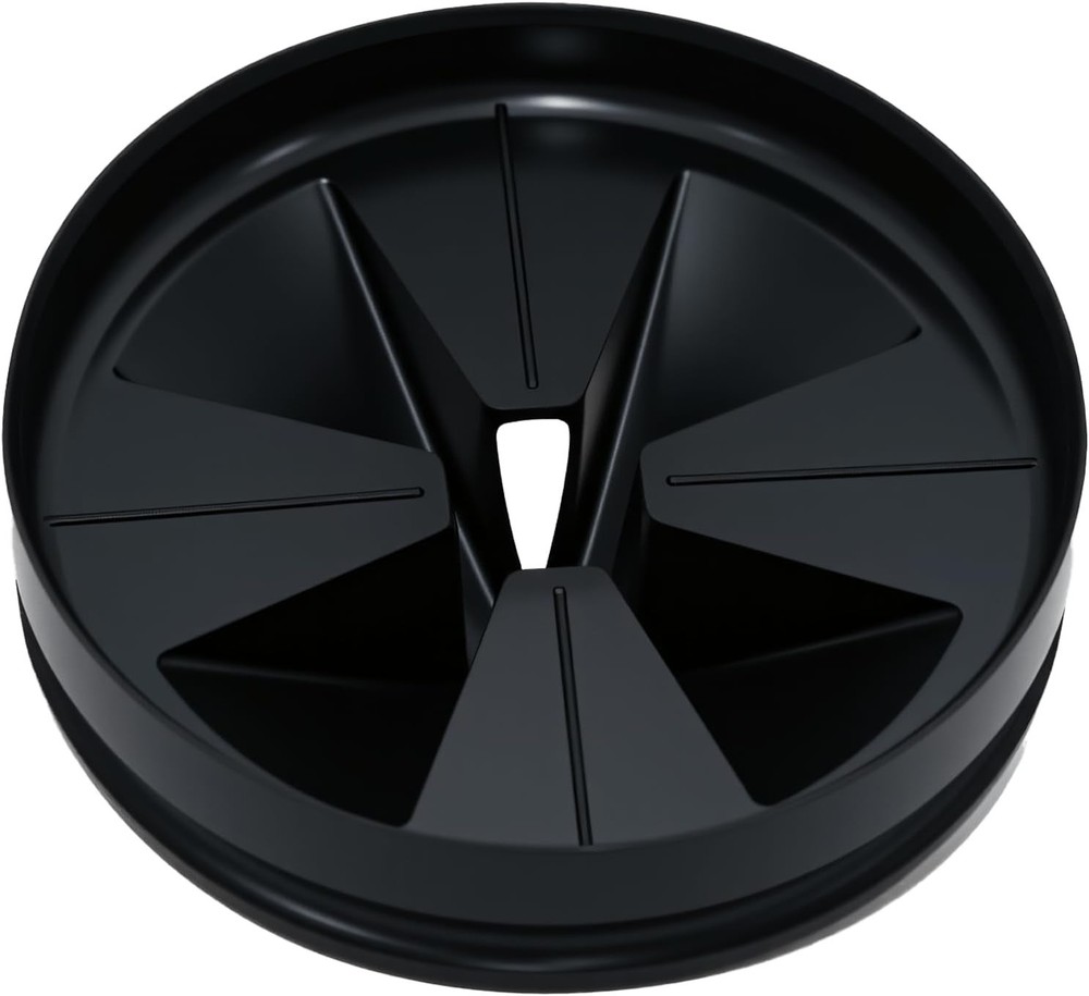Garbage Disposal Splash Guard 3 3/8" for InSinkErator Evolution Series, Black