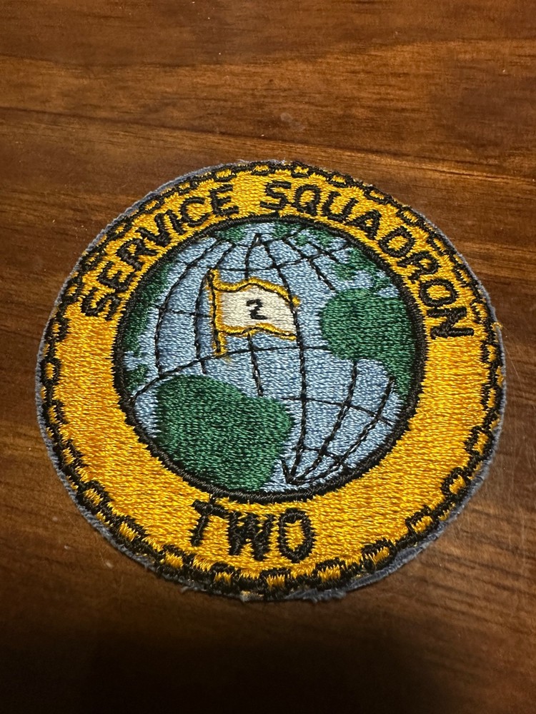 Vintage US Navy SERVRON-2 Service Squadron Two Patch