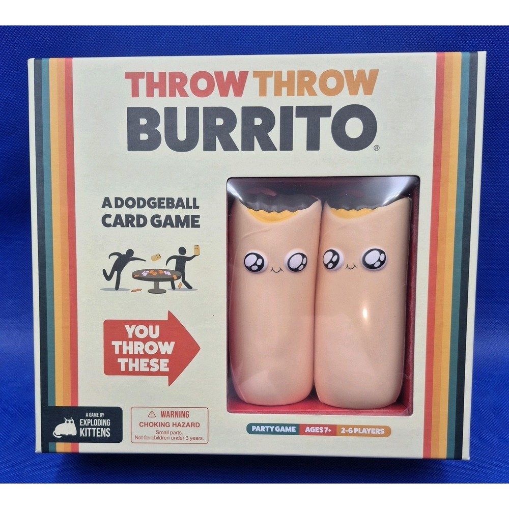 Throw Throw Burrito REPLACEMENT Original 2020 Rulebook