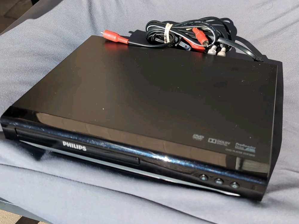 Philips DVP2800 DVD Player Tested Working No Remote HDMI Compact