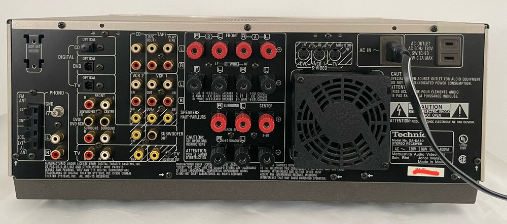 Technics SA-DA10 Receiver