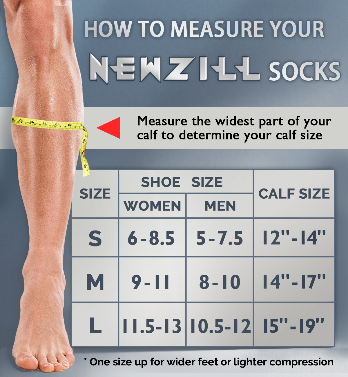 ⭐️NEWZILL Compression Socks(20-30mmHg) Unisex,Support,Circulation&Recover|1 Pair