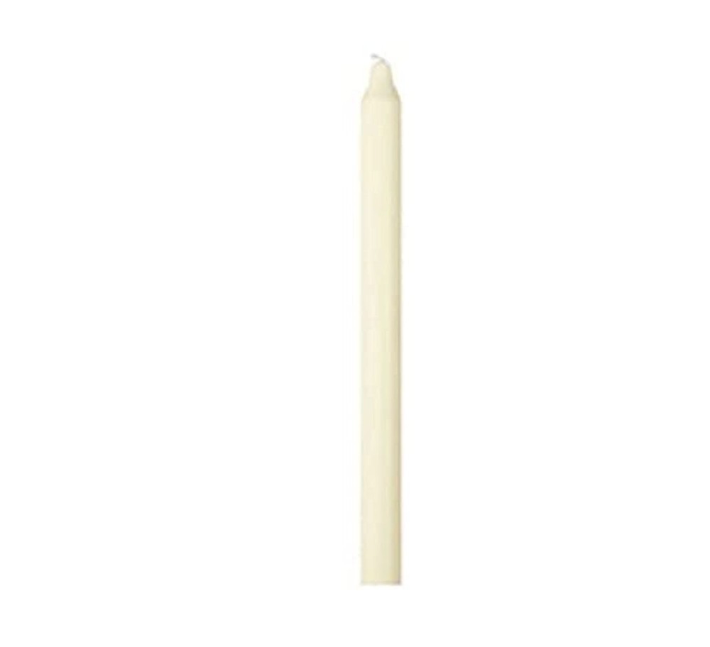 Design Design Cream Rustic Taper Candles - 2 Pack