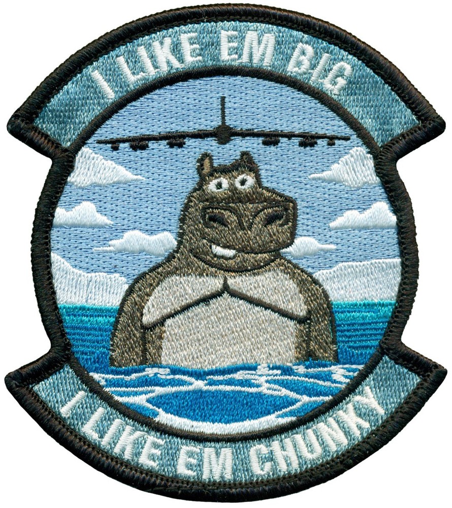 USAF 16th ELECTRONIC WARFARE SQUADRON – MORALE – I LIKE EM BIG… PATCH