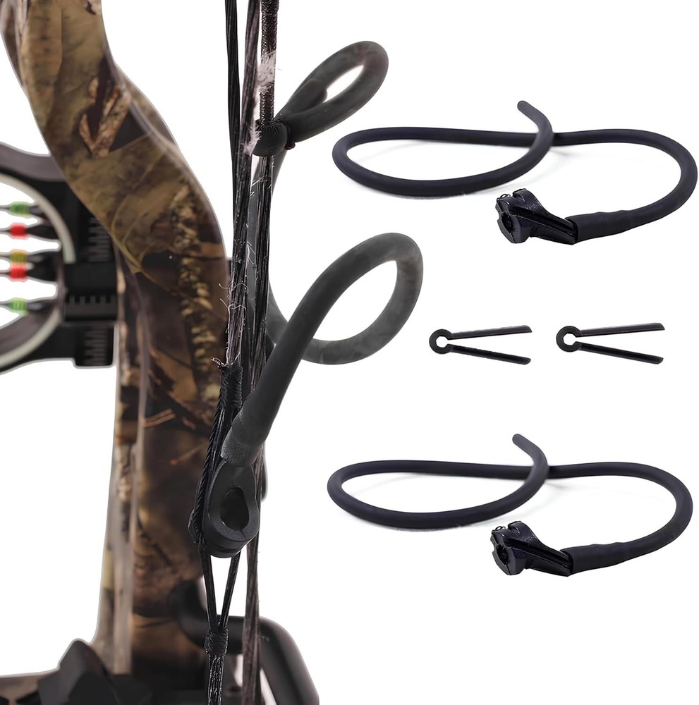 Complete Archery Bowstring Kit: Peep Sight, Separator Tool & Serving Thread