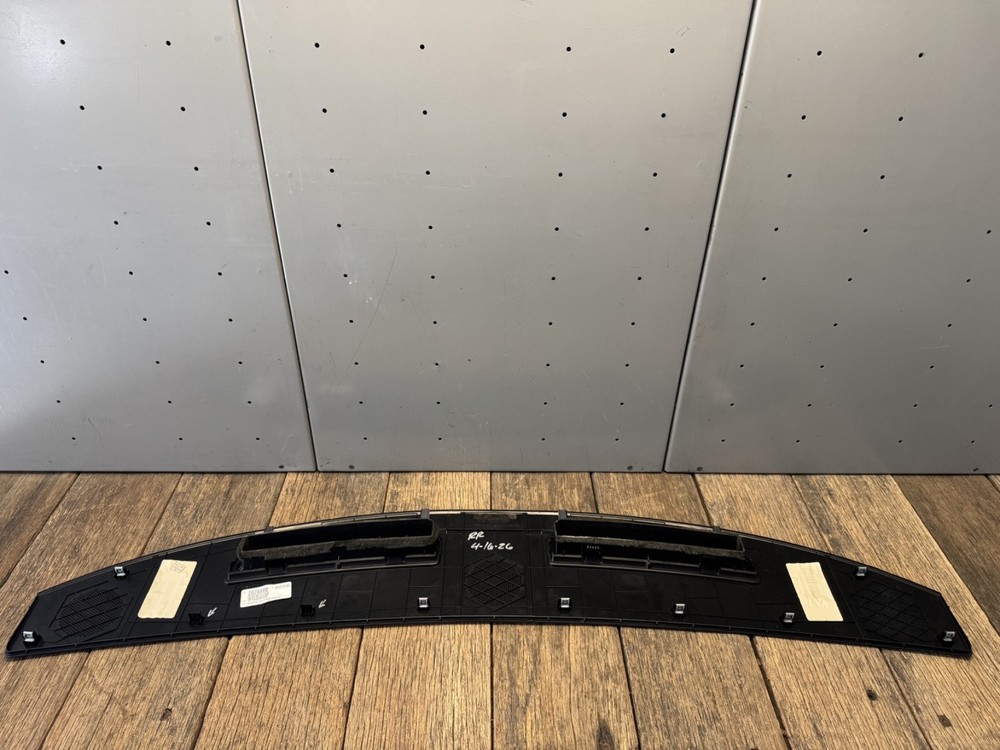 08-14 Dodge Challenger Dash Defrost Upper Trim Panel OEM Grille Dark Gray