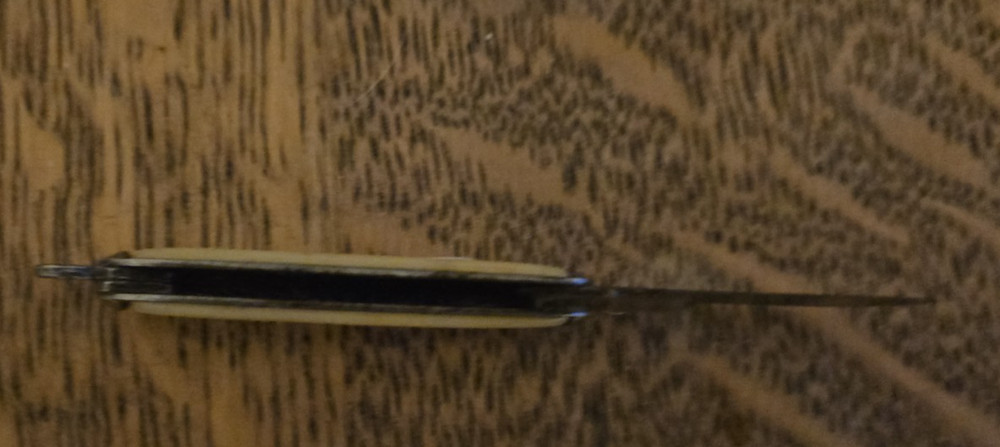 Keychain 2-Blade Colonial Prov. RI Folding Knife