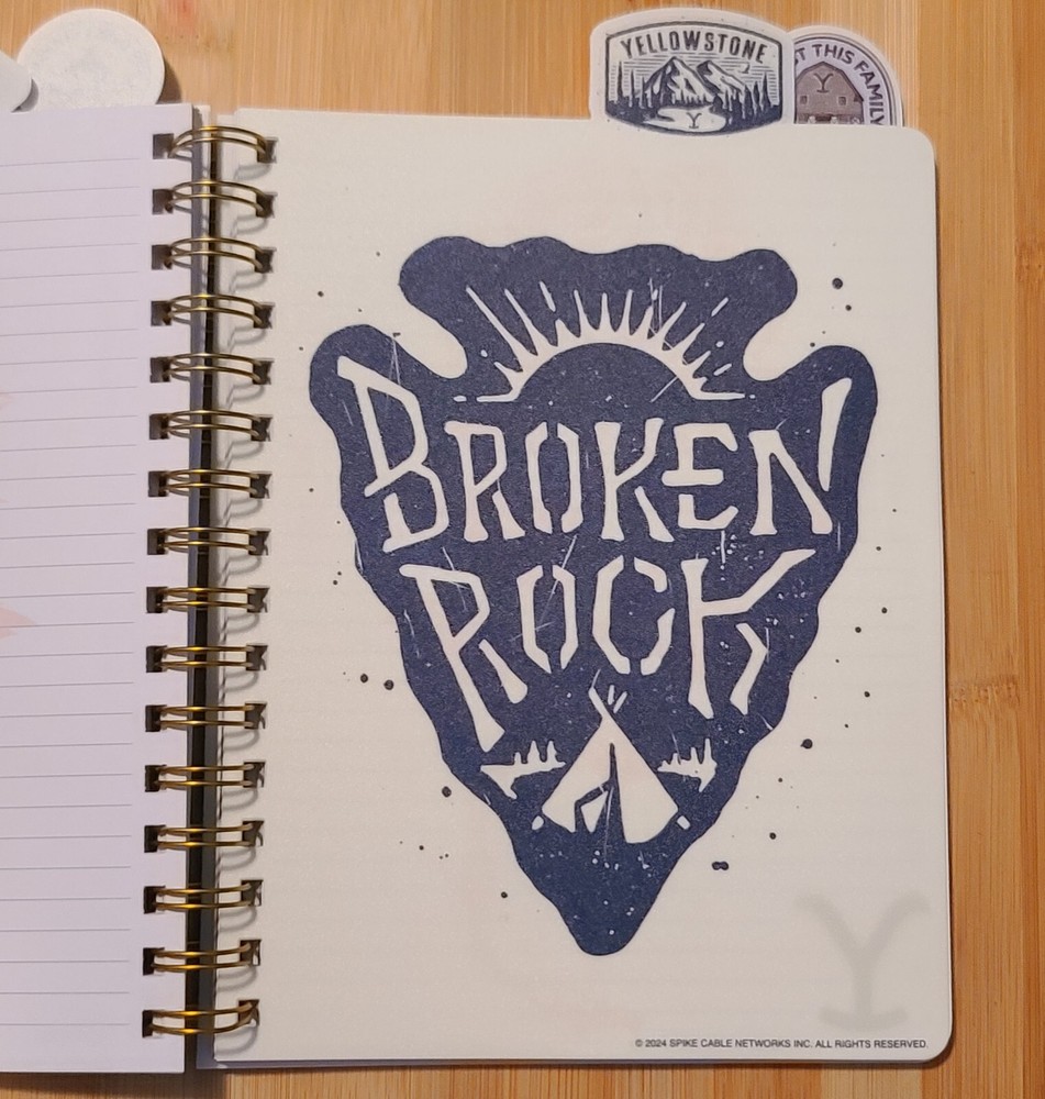 Yellowstone Beth Dutton Spiral Journal Notebook - NEW