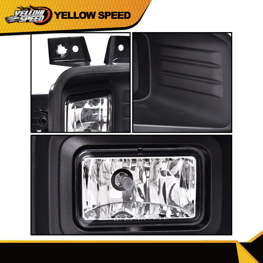 Fit For Ford F150 Pickup 18-20 Right Left Halogen Fog Lights Driving Lamps Pair