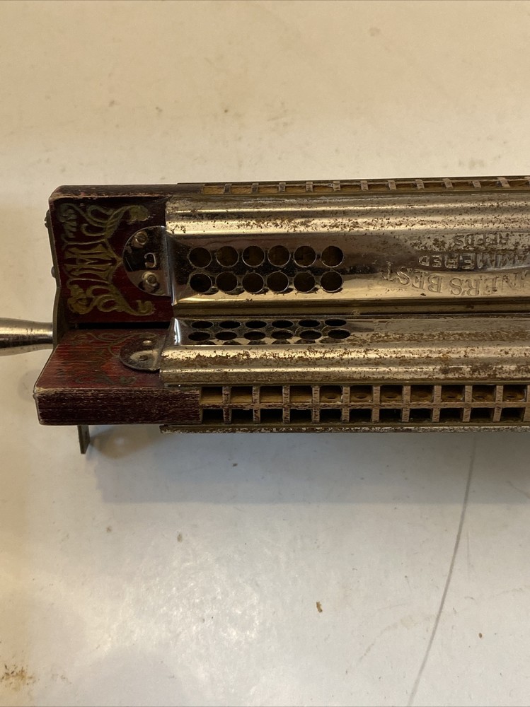 Hohner Paddle Wheel 4-In-1 Harmonica / Harp CFG *Rare* Missing D