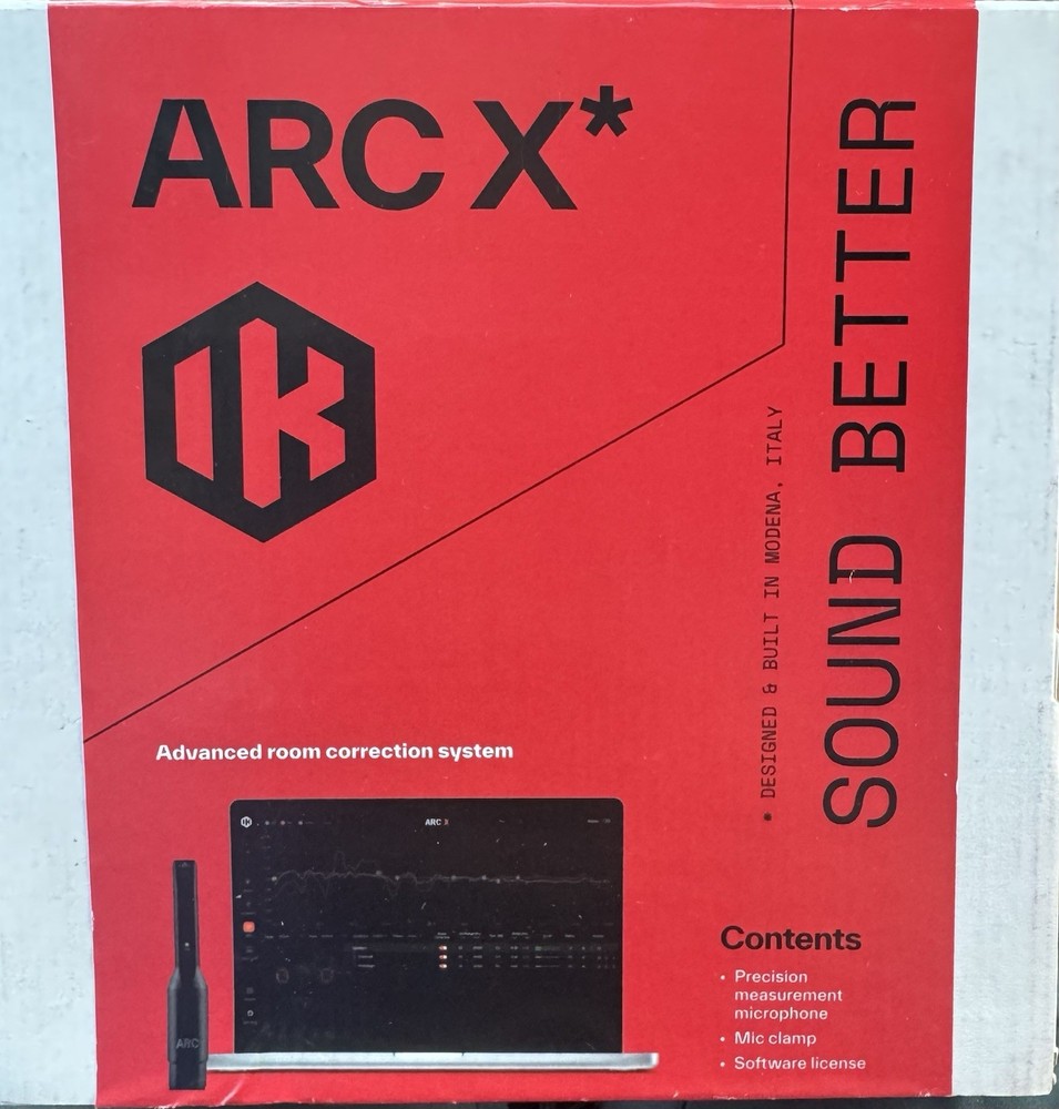 IK Multimedia ARC X Room Correction Software w/Mic