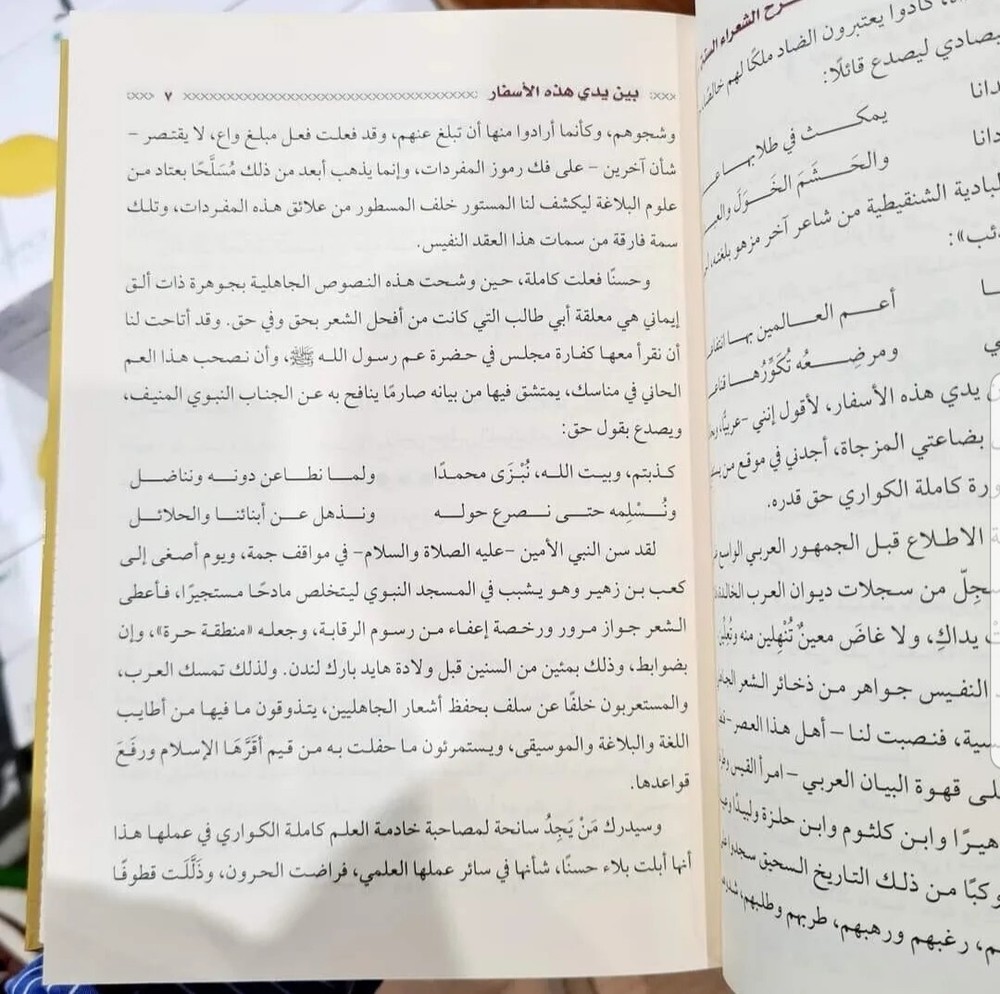Arabic Bookشرح الشعراء الستة للأعلم الشنتمري و شرح باقي المعلقات وقصيدة أبي طالب