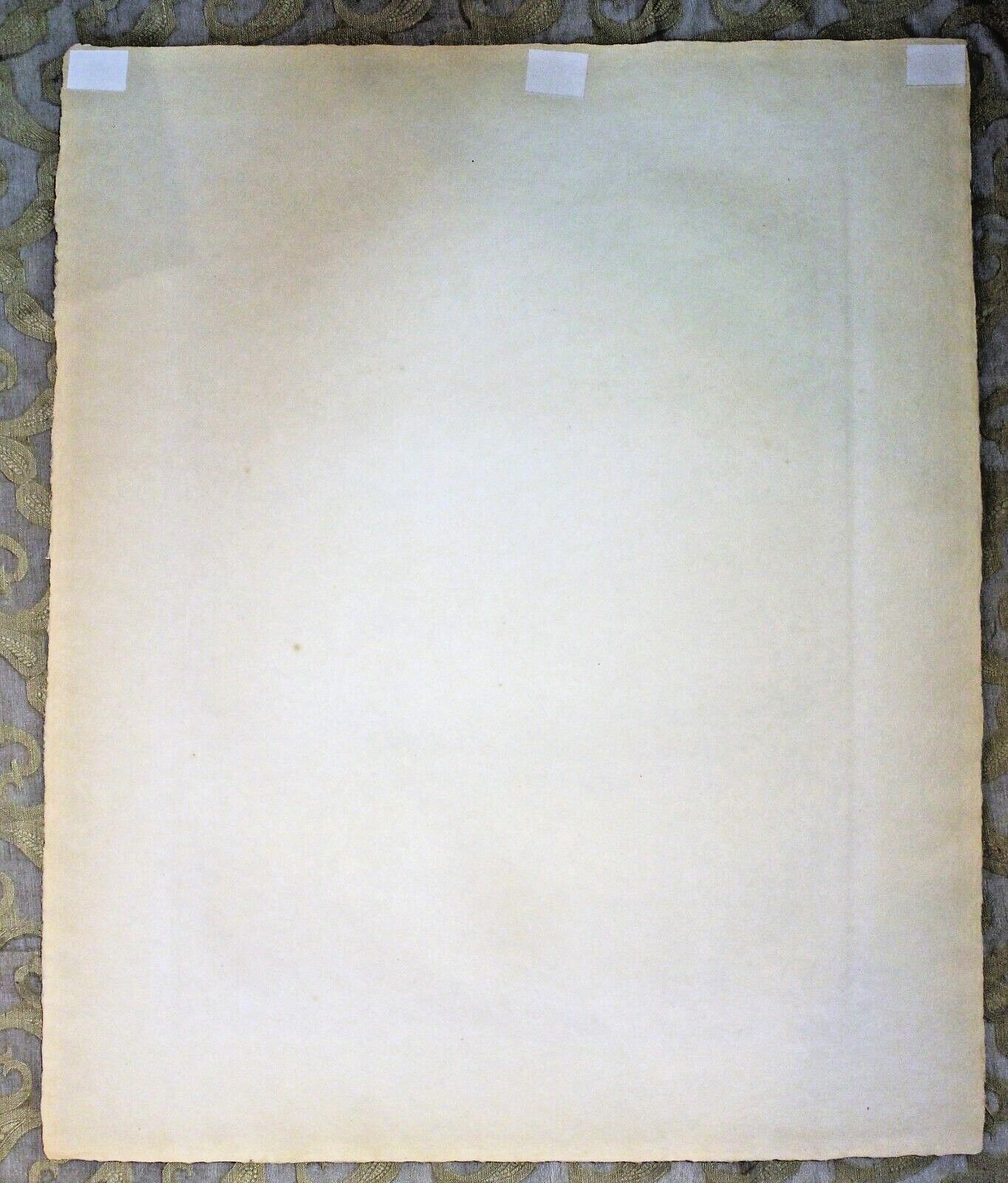 Original E S Curtis Large Format Photogravure on Japan Vellum "Gathering Hanamh"