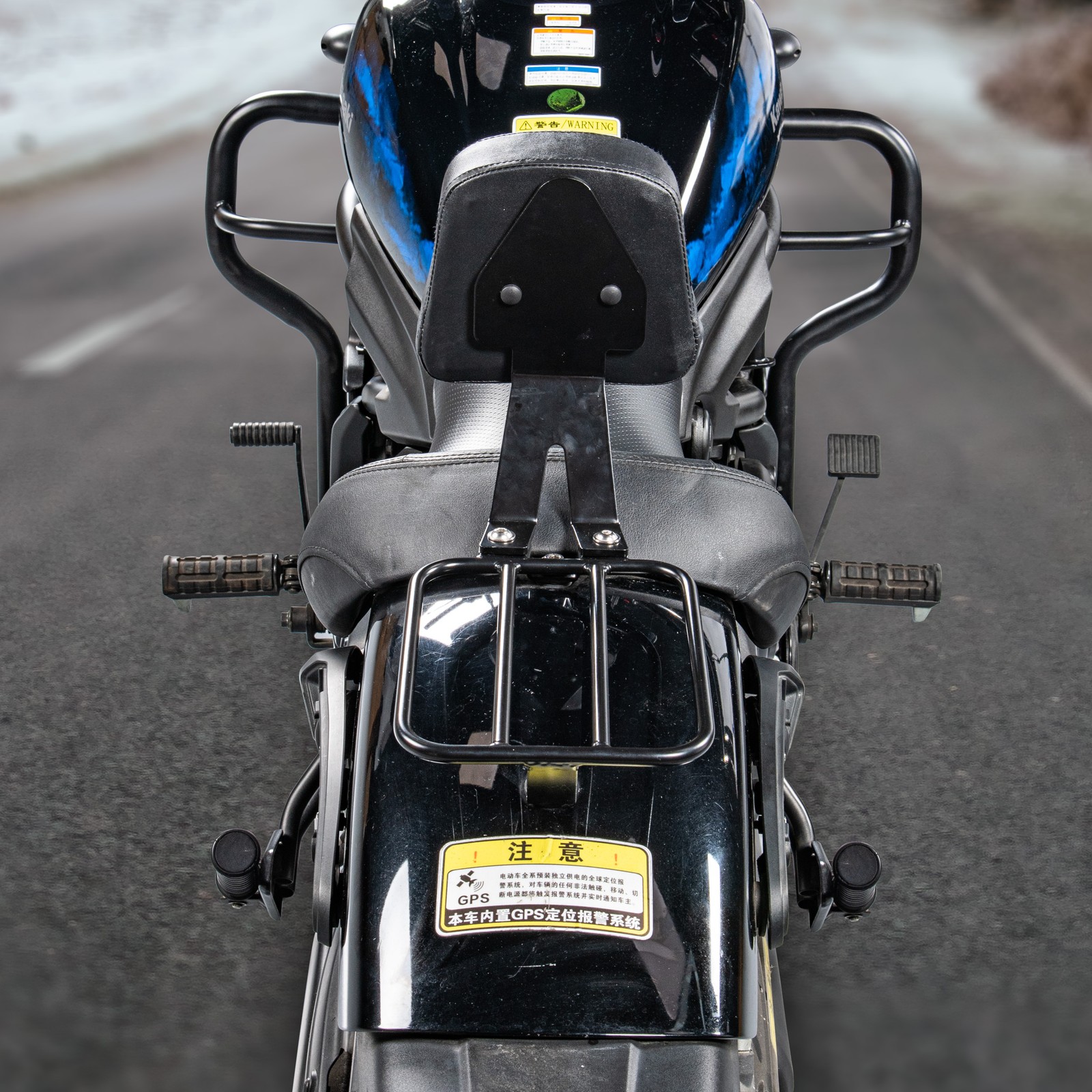 Luggage Rack for Kawasaki Vulcan S 650 VN Driver Backrest Carrier 2026 WOLFLINE