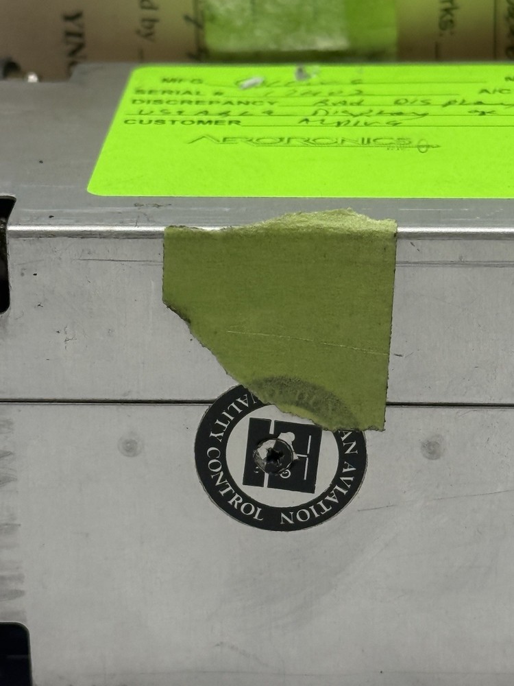 Collins NAV Controller CTL32 622-6521-016 READ