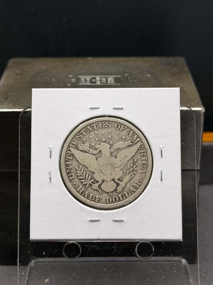 1907-O Barber Silver Half Dollar, Good