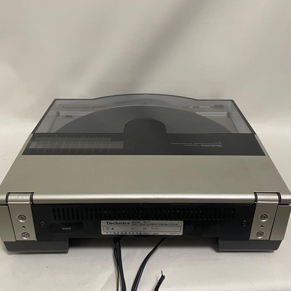 Technics SL-7 Turntable Linear Tracking Quartz Direct Drive Manual Fully Works
