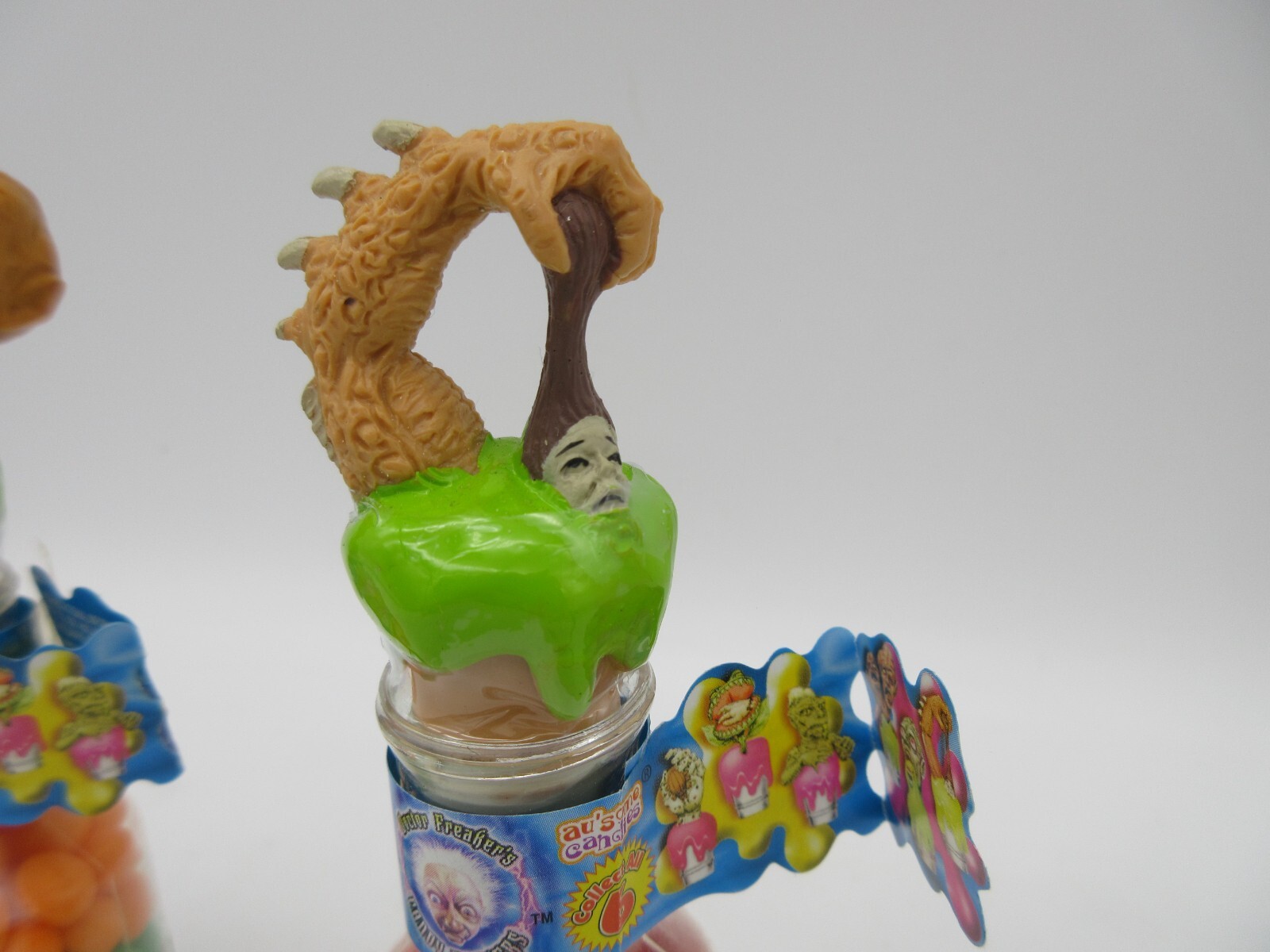 Lot of 2 Vintage DR. FREAKERS Candy Beakers Stampers Au'some 2001 RARE!