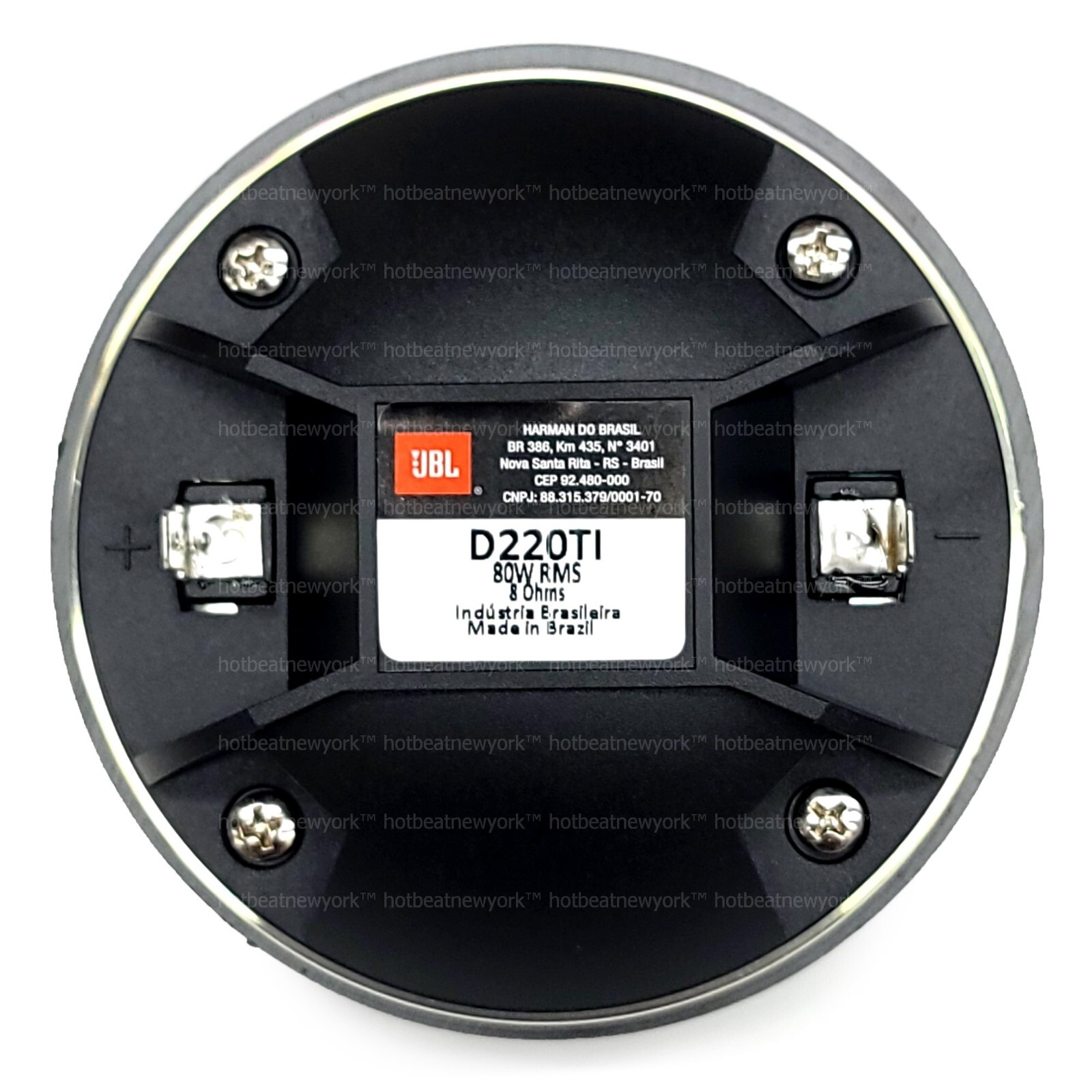 JBL / Selenium D220Ti 1" Titanium Screw-On HF Driver 160 Watts Max 8-Ohm