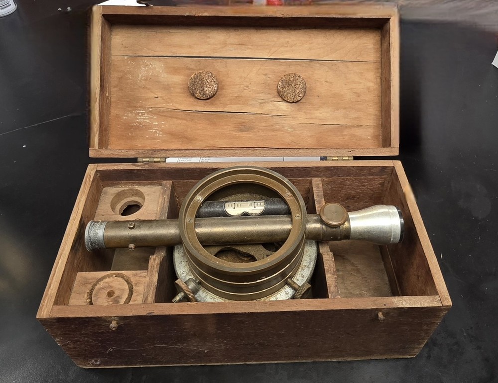 Brass Brostrom Surveying Instrument