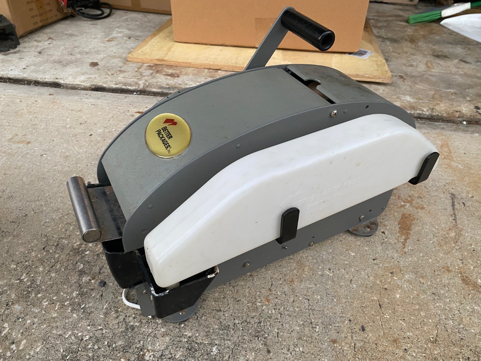 Better Pack 333 Plus Manual Gummed Tape Dispenser Excellent Used Condition