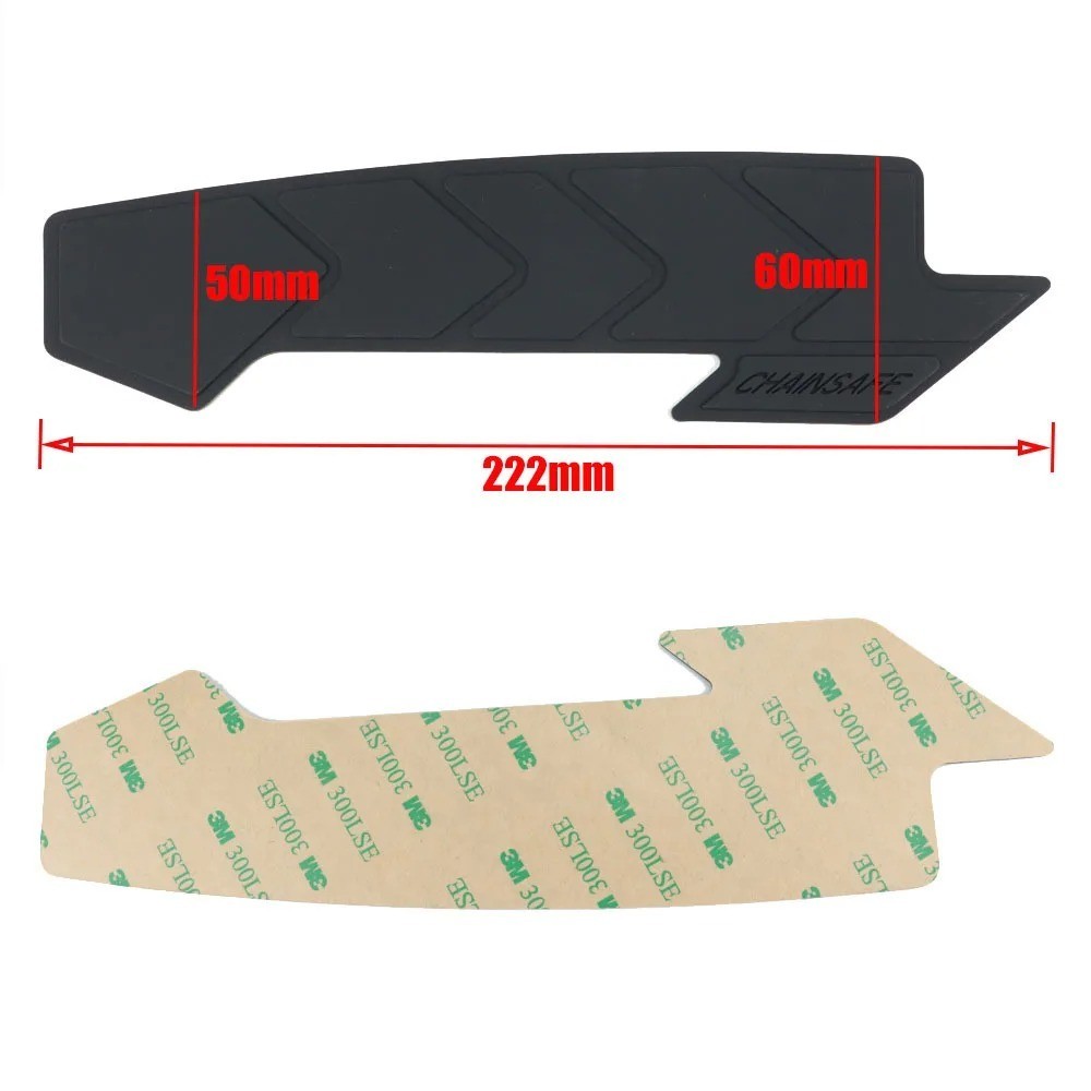 MTB / Road Bike Silicone Chain Protector Frame Guard Self-Adhesive