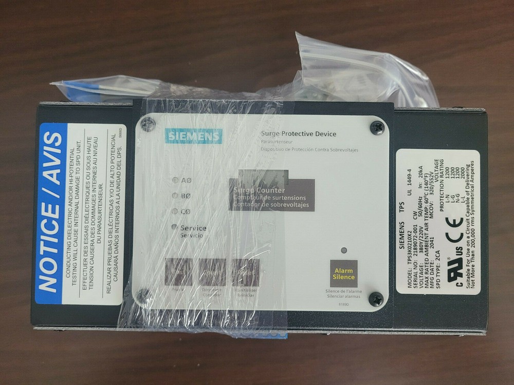 Siemens TPS Model: TPS3K0210X2