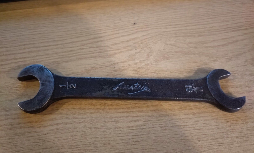 Vintage Austin Spanner 1/2"- 7/16"