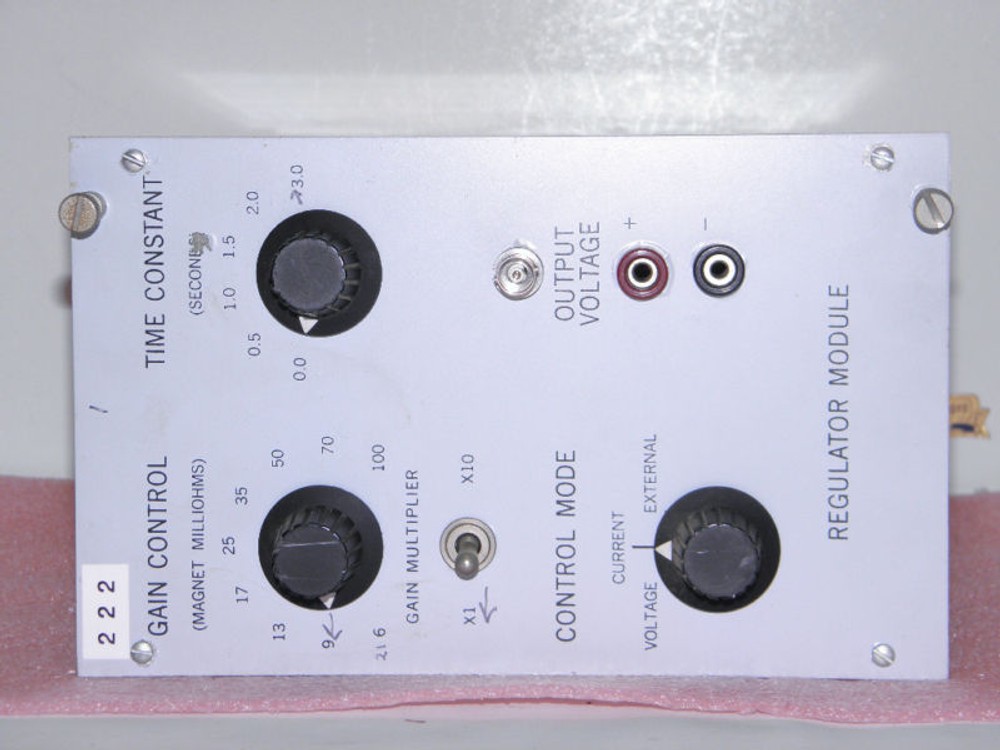 NIM VOLTAGE REGULATOR MODULE GAIN CONTROL TIME CONSTAN