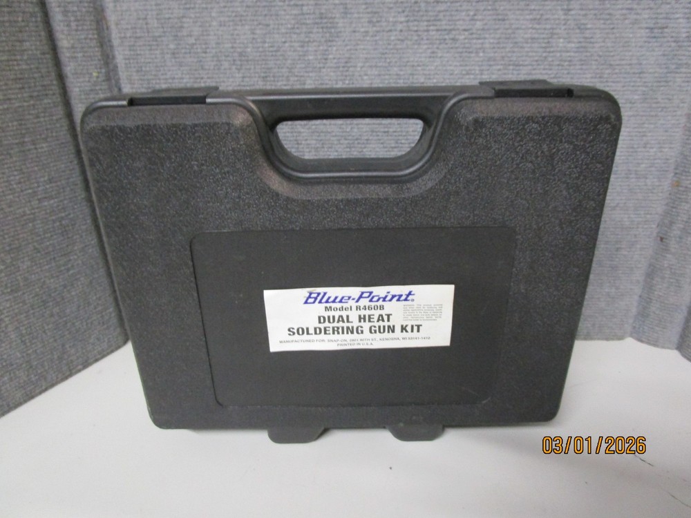 Blue Point by Snap On Tools R460B Plastic Storage Case Box Only