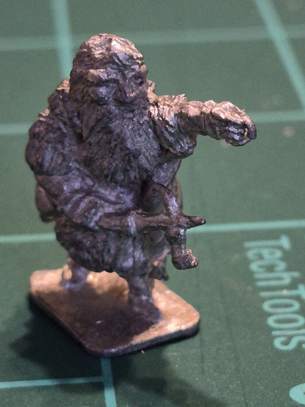 GRAIL 1975 Custom Cast Dwarf Cleric - Duke Seifried Sculpt - Pre-Heritage D&D
