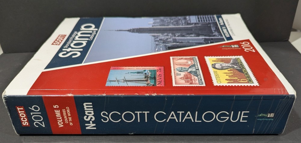 2016 Scott Standard Postage Stamps Catalogue Volume 5 N-Sam ~ Very Good