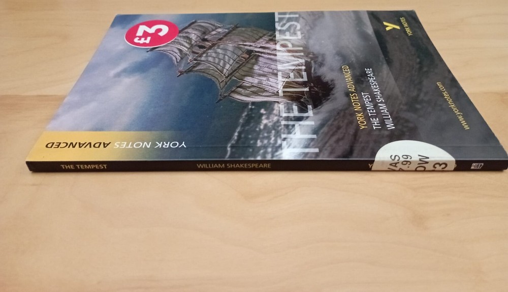 "Tempest": William Shakespeare (York Notes Advanced) Loreto Todd