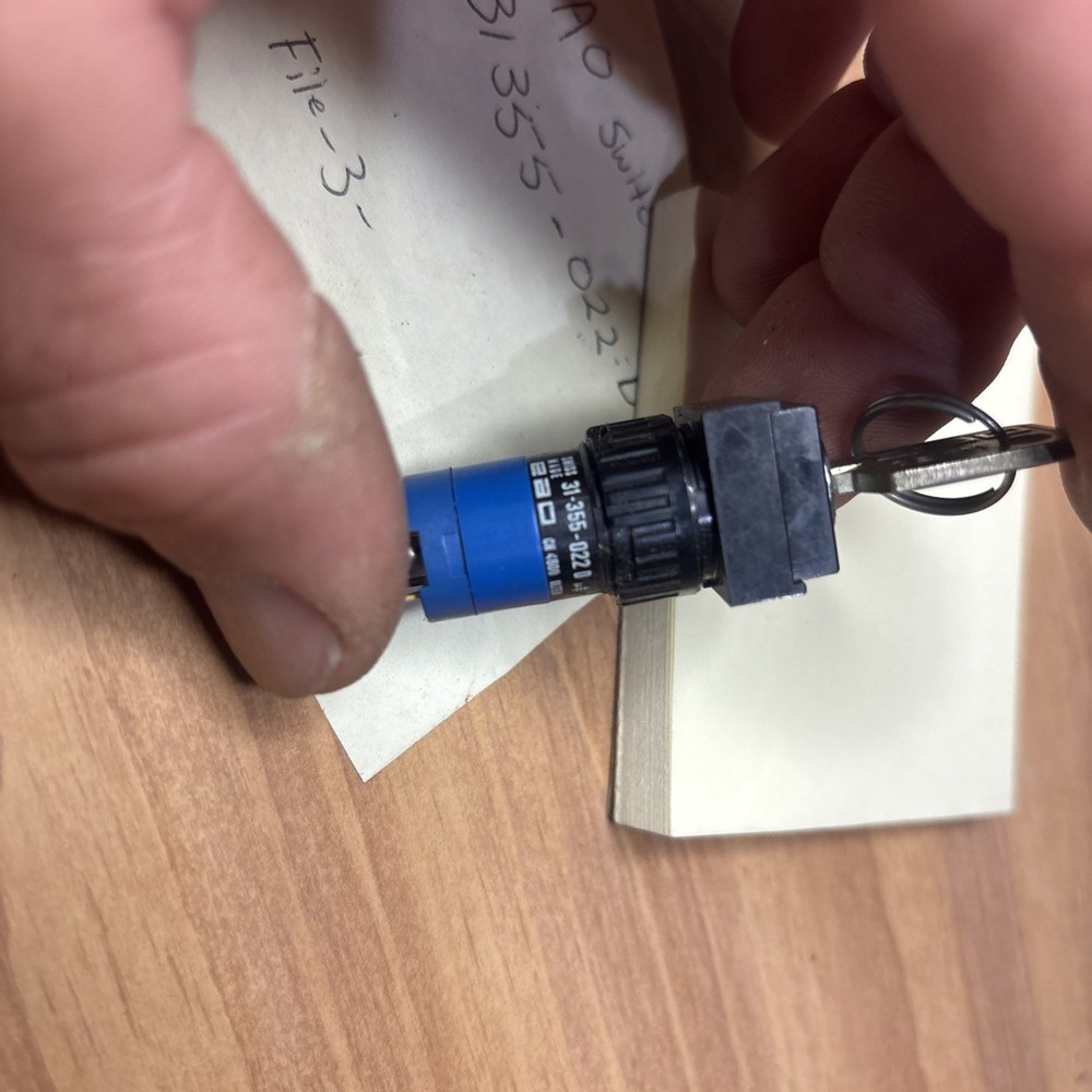 EAO 31-355-022 D Keylock Switch