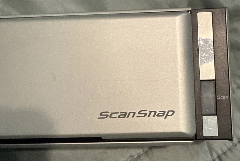 Fujitsu S1300 ScanSnap Document Scanner Tested & Working EUC