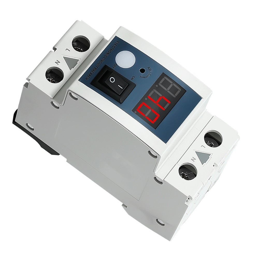 Boat Type Switch Overcurrent Protector for 110V 220V 240V AC Circuits 1A to 40A