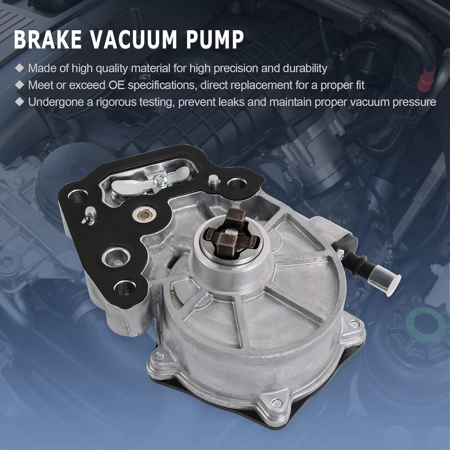 Vacuum Pump 12704586 for 2016-2022 Chevrolet Malibu Trax Spark Cruze 1.4L 1.5L