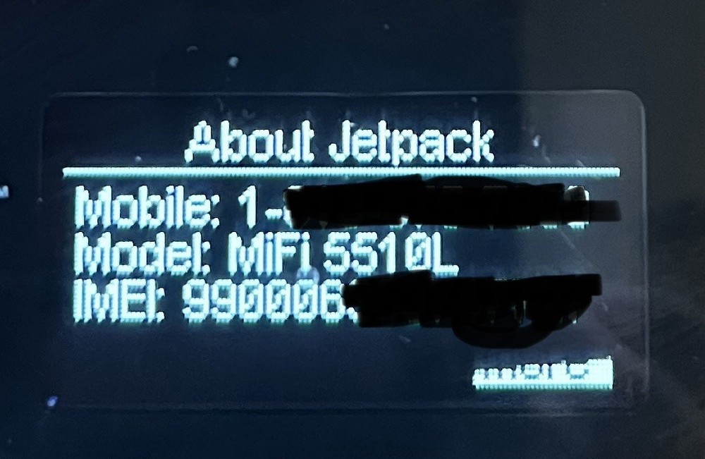 Verizon Jetpack Mifi 5510L