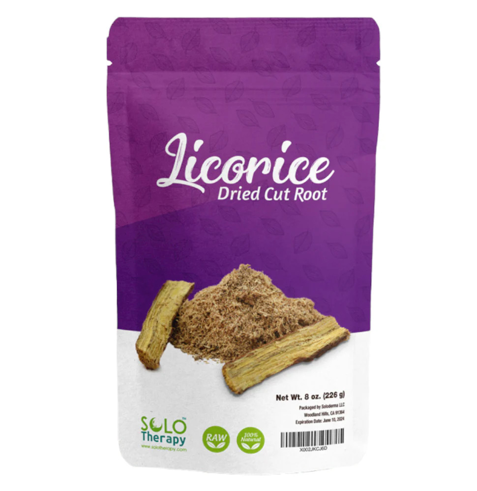 Licorice Dried Cut Root 8 oz.