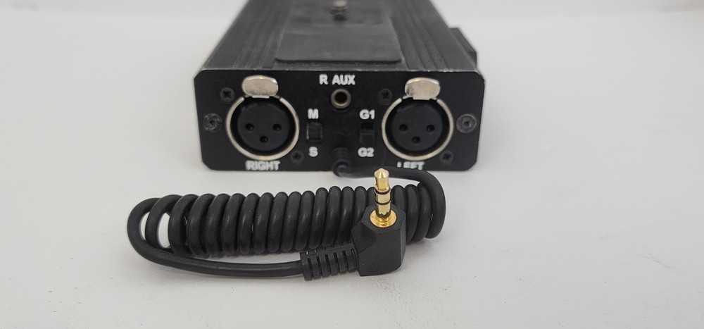 BEACH TEK DXA-6VU CAMCORDER XLR ADAPTER