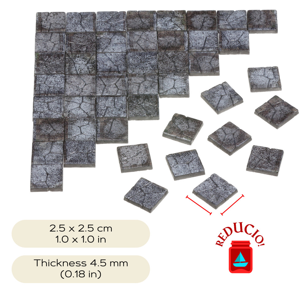 Dollhouse Flooring, Miniature Pavement Bricks, Mini Bricks for Landscaping