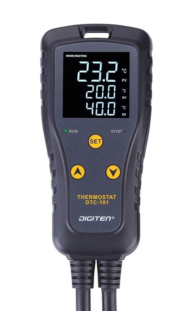 DIGITEN Temperature Controller Heat Mat Thermostat Outlet DTC101 Temperature ...