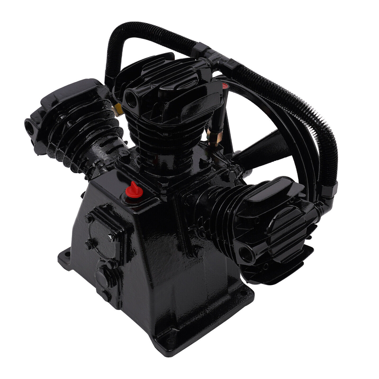 4HP Single-Stage Inline-Twin Replacement Air Compressor Pump 3 Cylinder Head